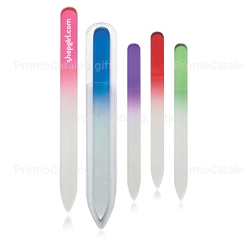 Slim Glass Nail File In Sleeve