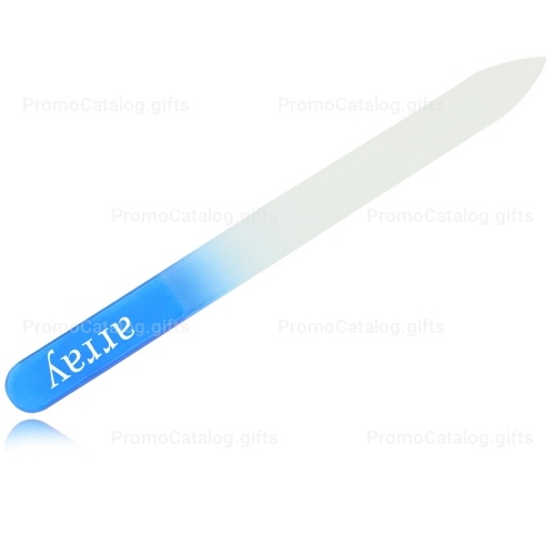 Slim Glass Nail File In Sleeve