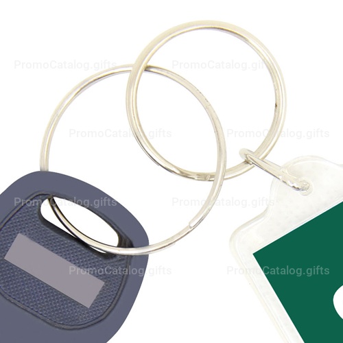 Fancy Rectangle Shaped Acrylic Keychain