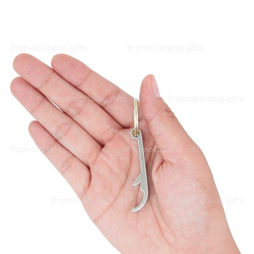Claw Shaped Aluminum Keychain