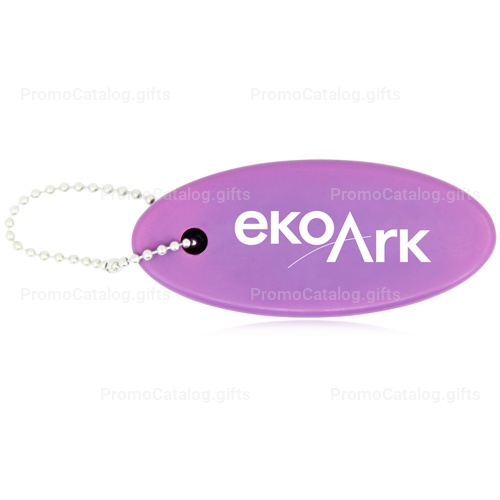 Floating Key Tag Keychain