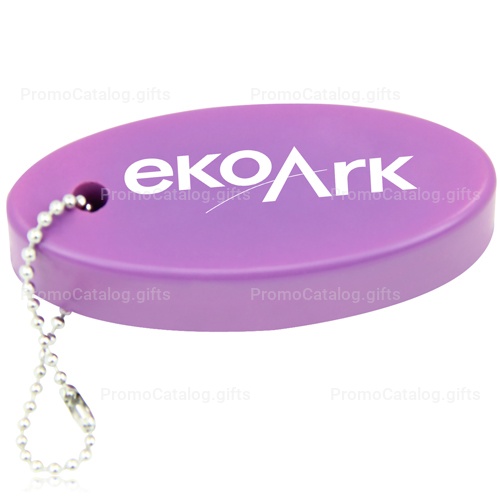 Floating Key Tag Keychain