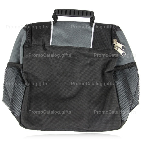 Reflective Lunch Bag with Side Pocket
