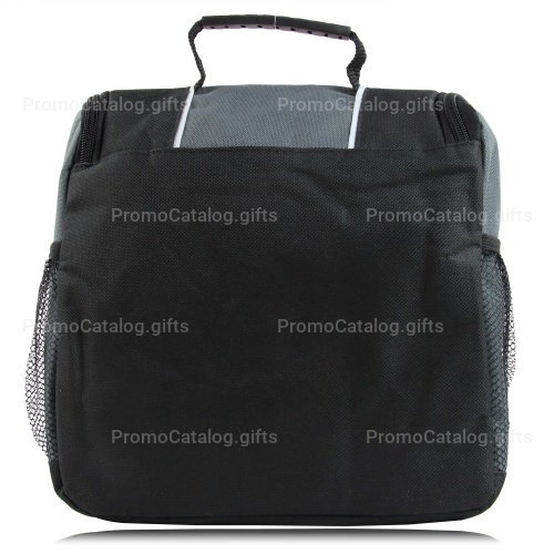 Reflective Lunch Bag with Side Pocket