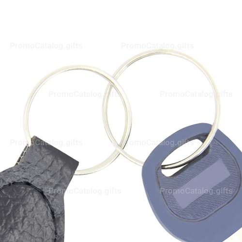 Leatherette Oval Keychain Light