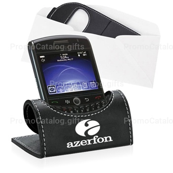 Leather Desk Cell Phone Holder
