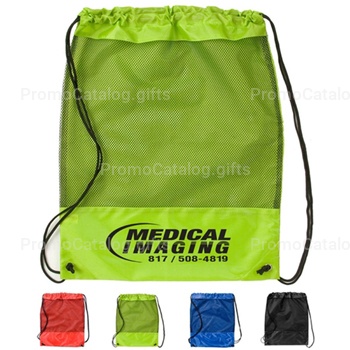 Polyester Mesh Drawstring Bag