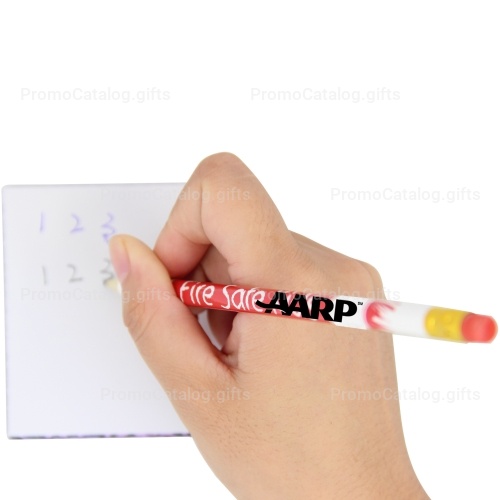 Round Pencil With Eraser
