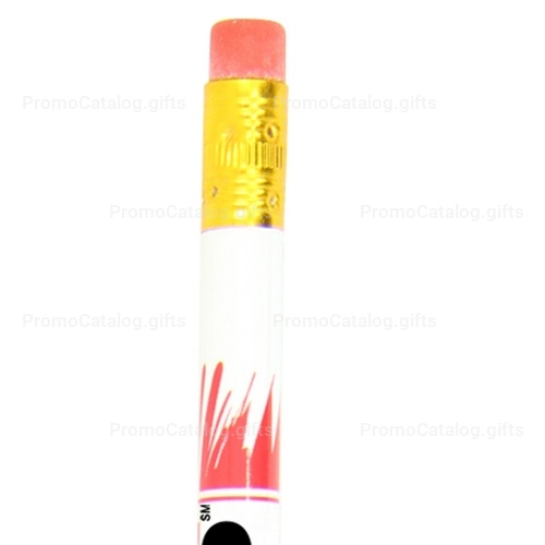 Round Pencil With Eraser