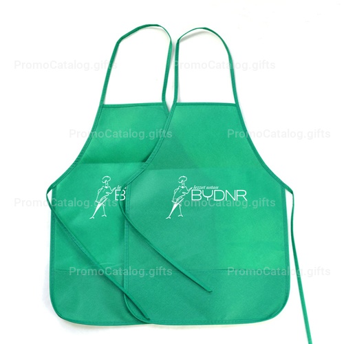 Double Bib Apron With Pocket