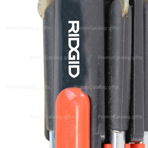 Multi 8 in 1 Screwdriver Set Torch Flashlight