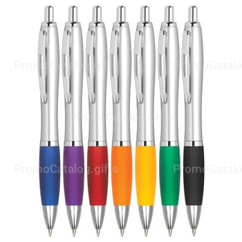 Rubber Grip Custom Ballpoint Pen