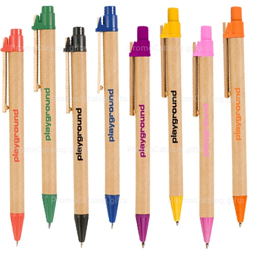 Custom Recycled Cardboard Pen 