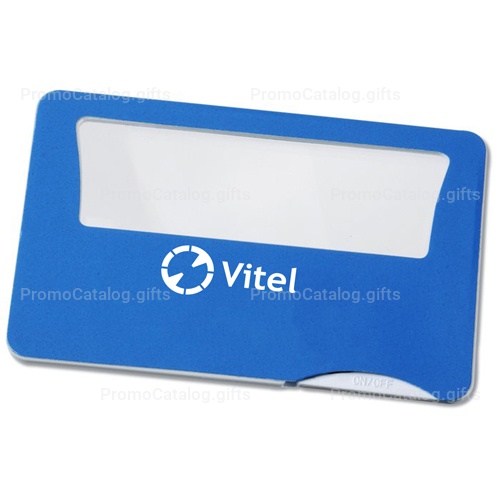 Credit Card Magnifier With Light