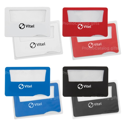 Credit Card Magnifier With Light