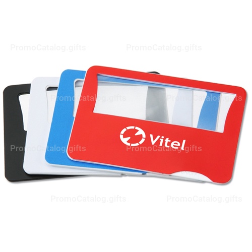 Credit Card Magnifier With Light