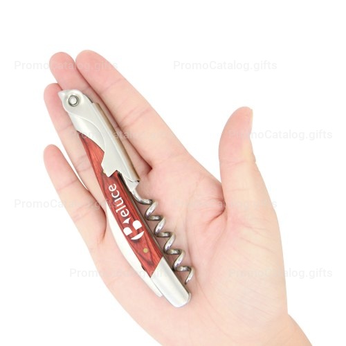 Executive Wooden Corkscrew and Opener