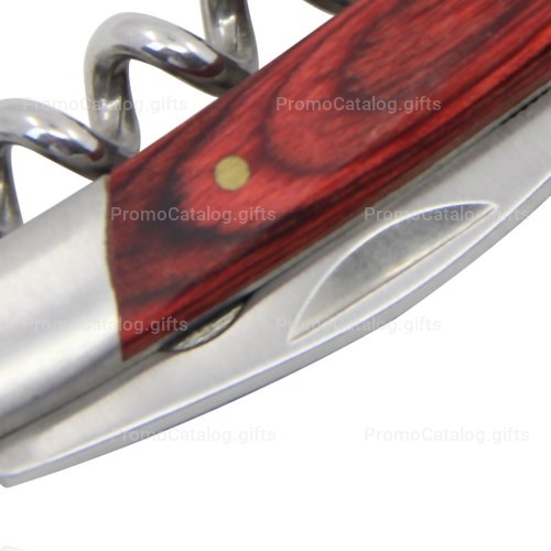 Executive Wooden Corkscrew and Opener