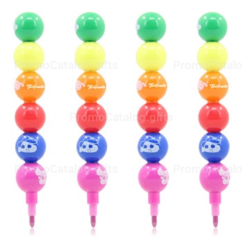 6 Candied Haws Color Crayon