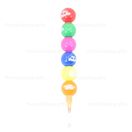 6 Candied Haws Color Crayon