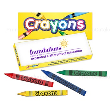 Premium Color Crayons Pack of 4