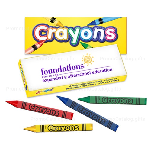 Premium Color Crayons Pack of 4