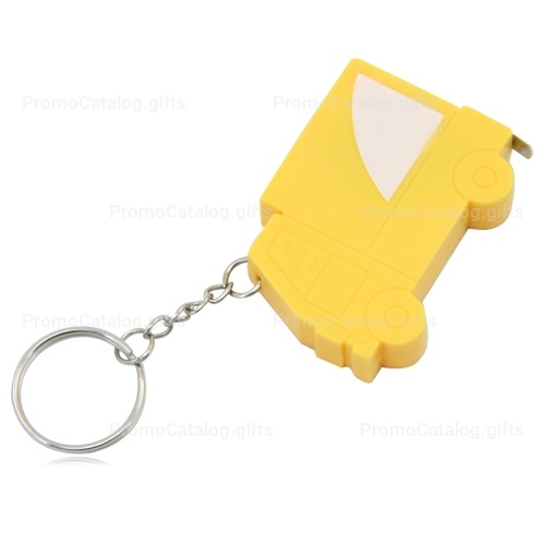 Truck Shape Measuring Tape Keychain