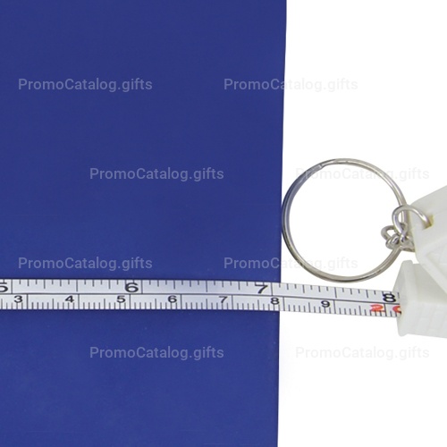 Funny House Measuring Tape Keychain