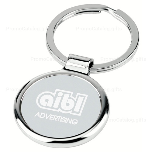 Circle EveryDay Metal Keychain
