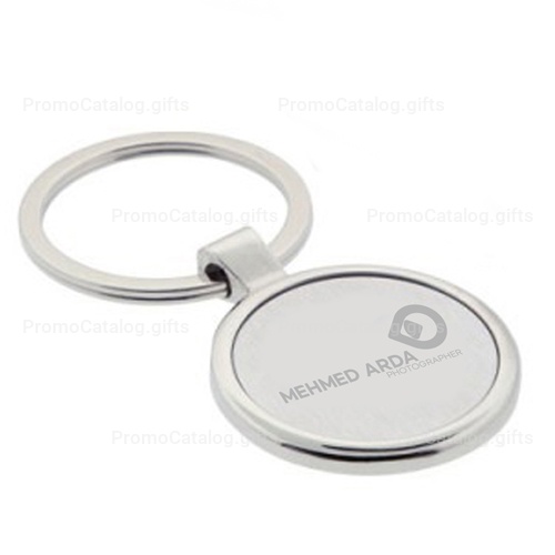 Circle EveryDay Metal Keychain