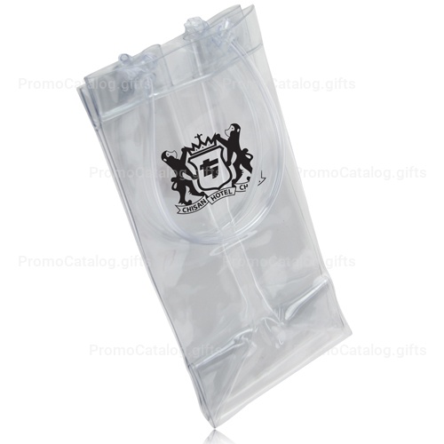 Transparent Wine Ice Pack Bag