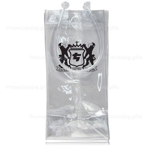 Transparent Wine Ice Pack Bag