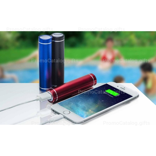 Cylinder USB Emergency Charger Bank