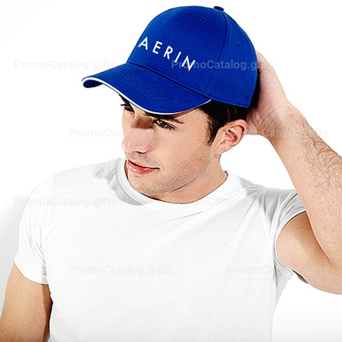 Curved Brim Cotton Baseball Cap