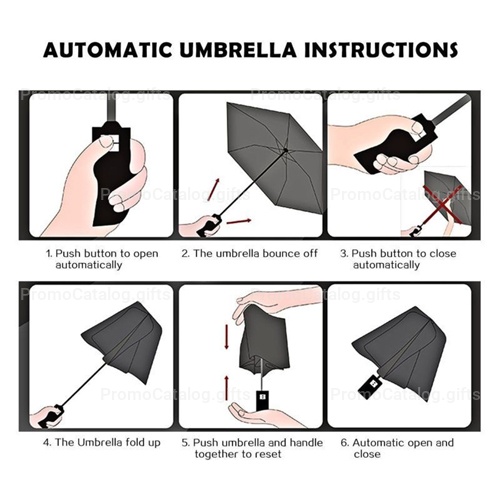 Automatic Open And Close Folding Umbrella