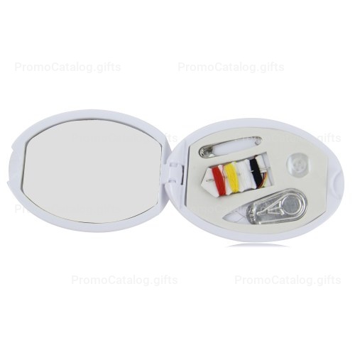 Travel Compact Sewing Kit With Mirror