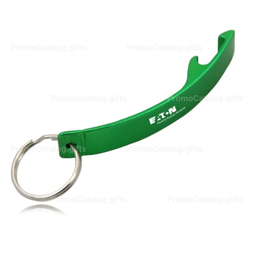 Curved Bottle Opener Keychain