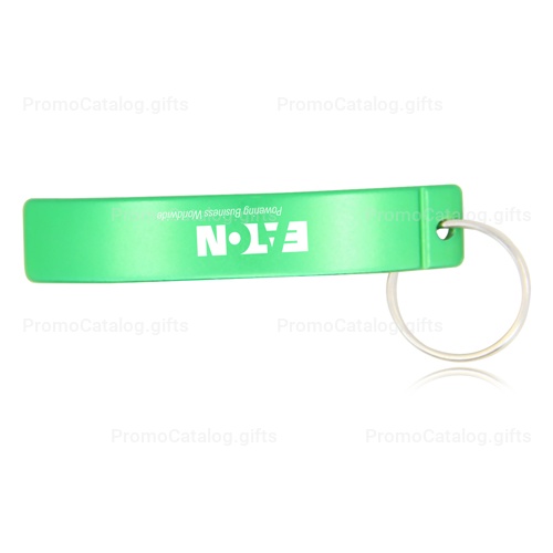 Curved Bottle Opener Keychain