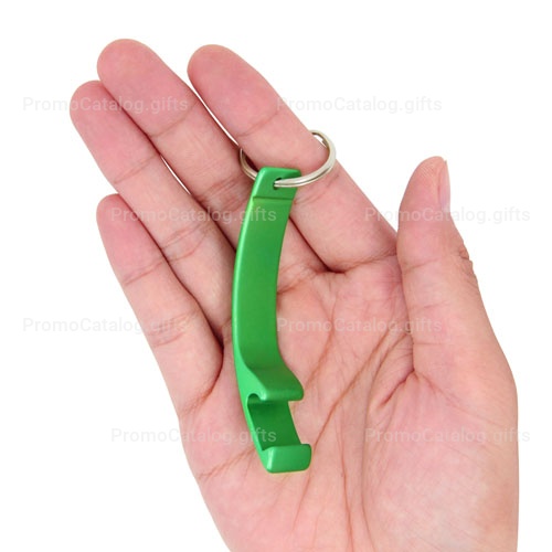 Curved Bottle Opener Keychain