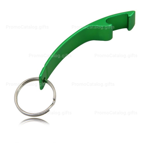 Curved Bottle Opener Keychain