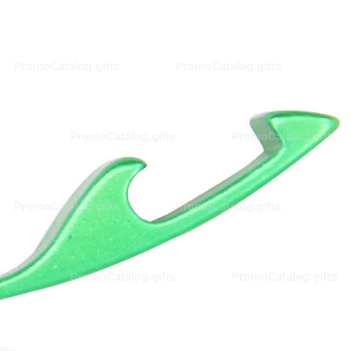 Curved Bottle Opener Keychain