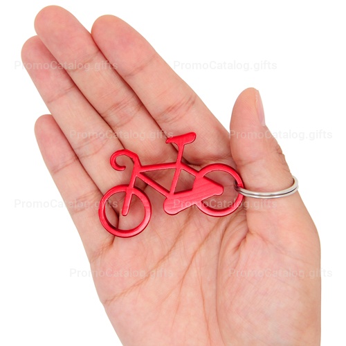 Bicycle Keyring With Bottle Opener