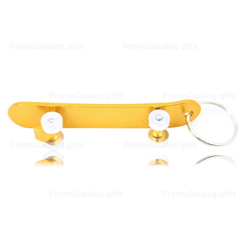 Skateboard Design Bottle Opener Keychain