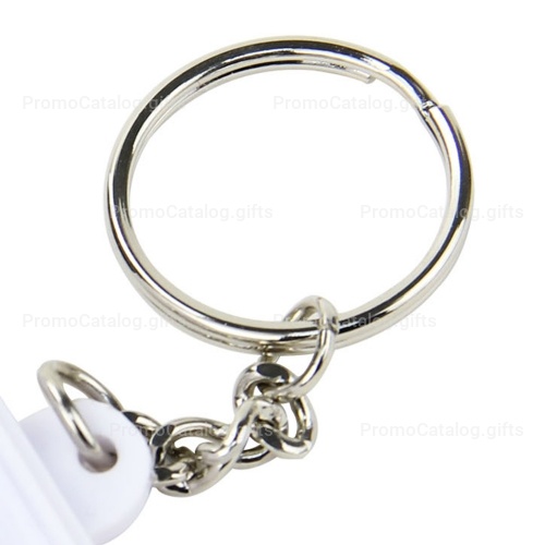 Square Shaped Pill Holder Keychain