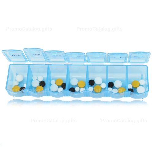 Translucent Weekly 7 Days Pill Box