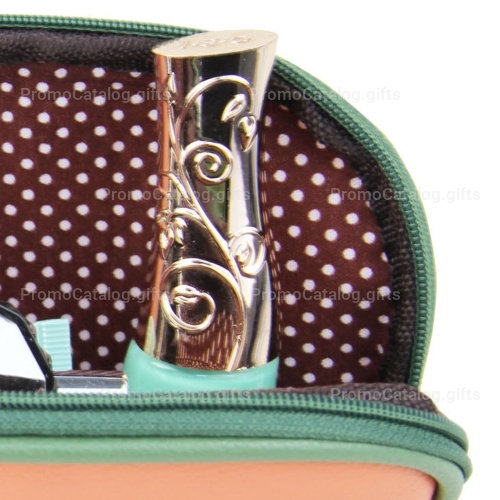 Fashion Soft Leather Cosmetic Bag