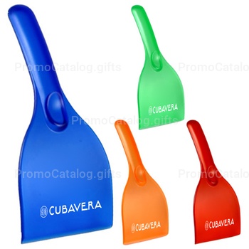 Curved Ice Scraper With Thumb Grip