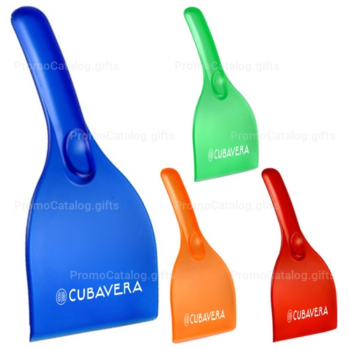 Curved Ice Scraper With Thumb Grip