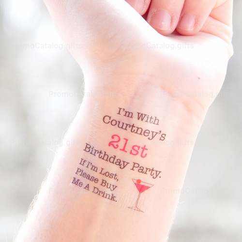Custom Temporary Tattoo